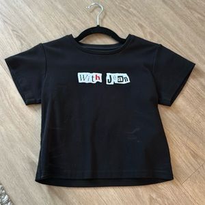 With Jéan Letter Tee